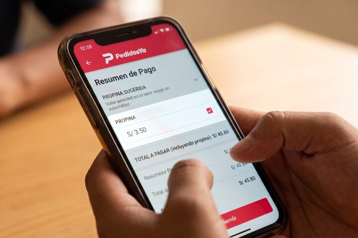 Indecopi sanciona a PedidosYa por cobro de propinas predeterminadas en su aplicativo